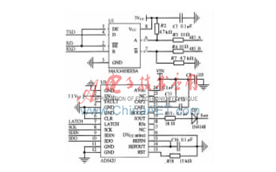 智能變送器信號輸出電路圖