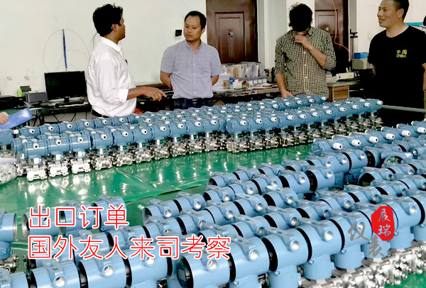 3051壓力差壓變送器外貿(mào)出口訂單,客戶現(xiàn)場(chǎng)考察